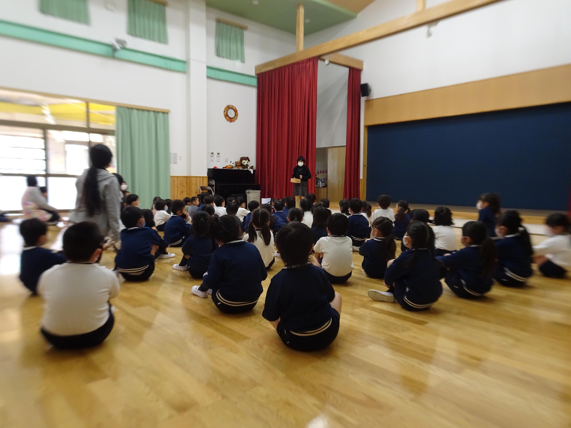 豆まき集会・雪遊び